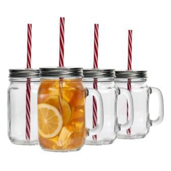 GLASSWARE BOTTLES & JARS