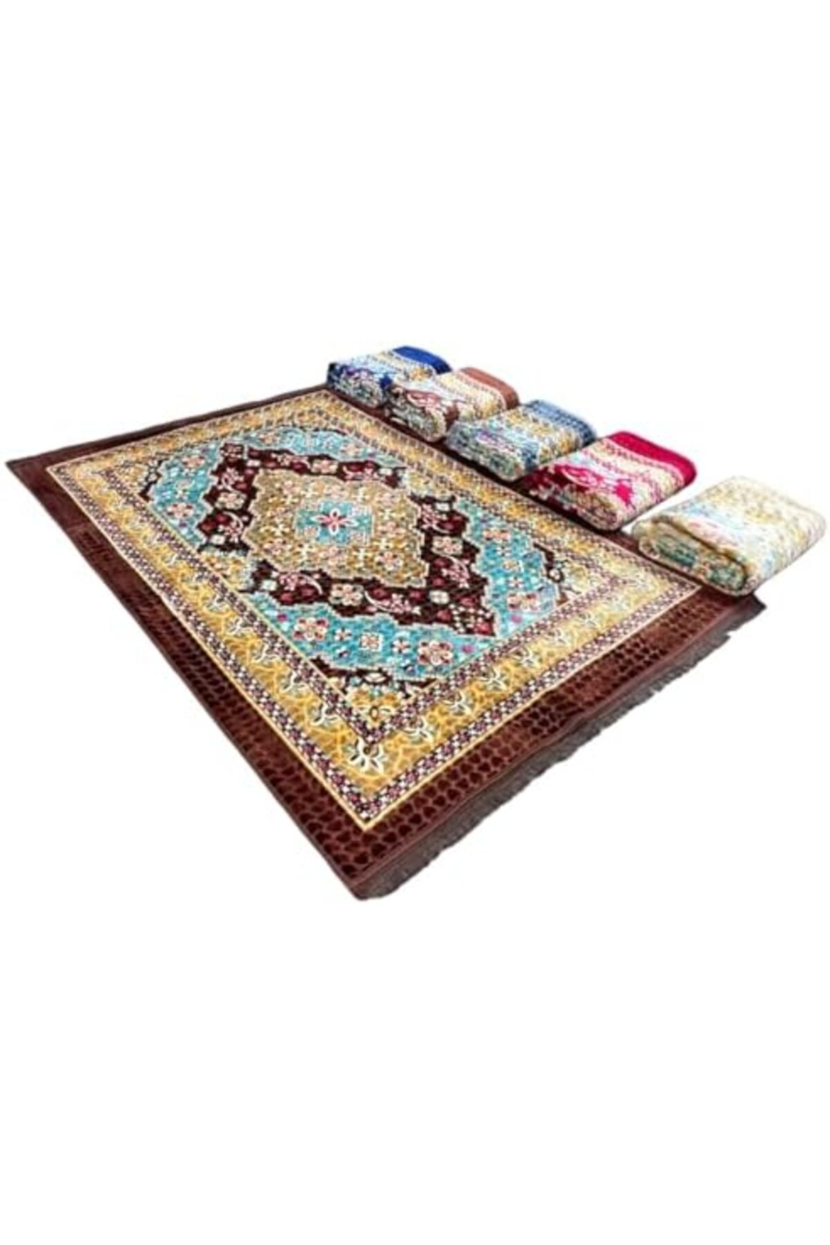 Turkey Premium Quality Majlis Mat | Majlis Rug (2x3 Mtr) | Living Room Rug Cushion Soft, Shi
