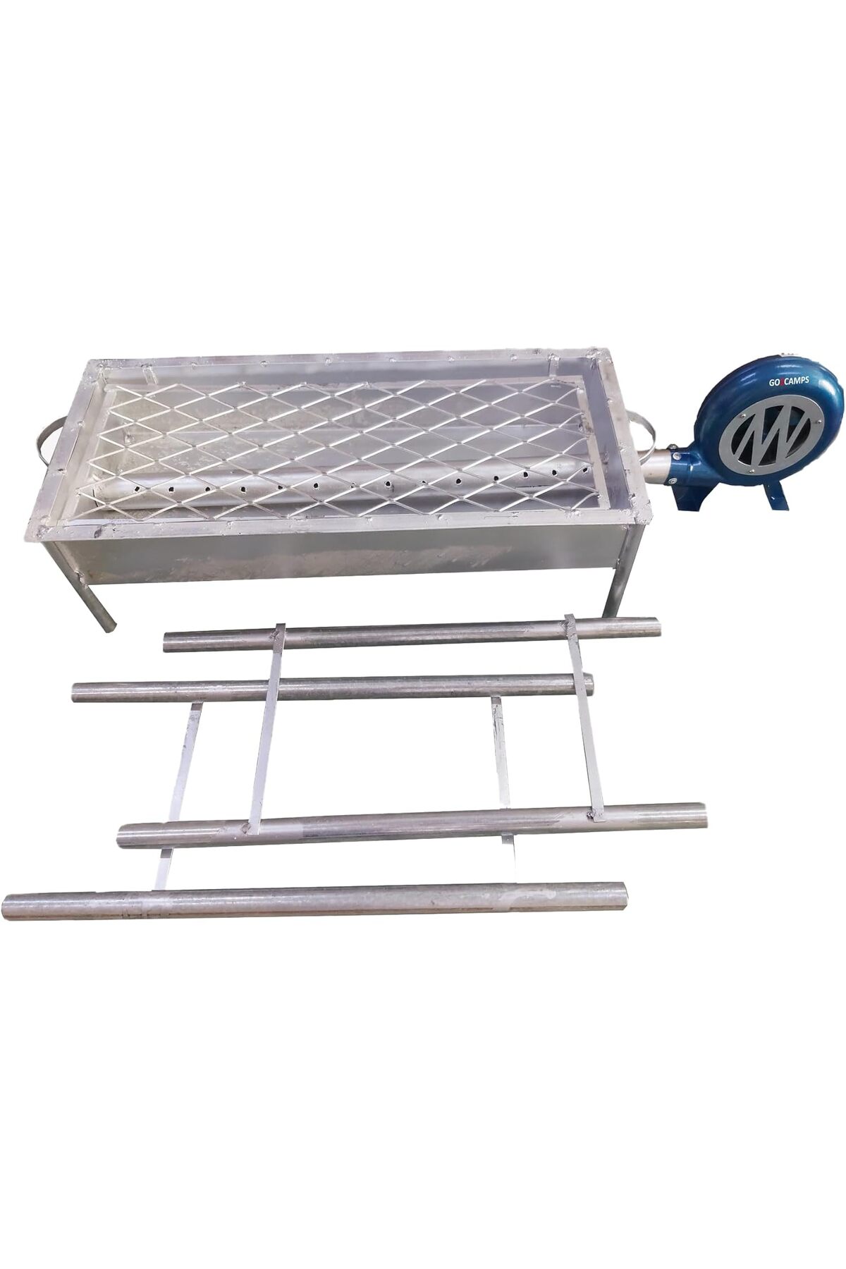 Al Saqer Galva BBQ Grill with Air Maker, Medium