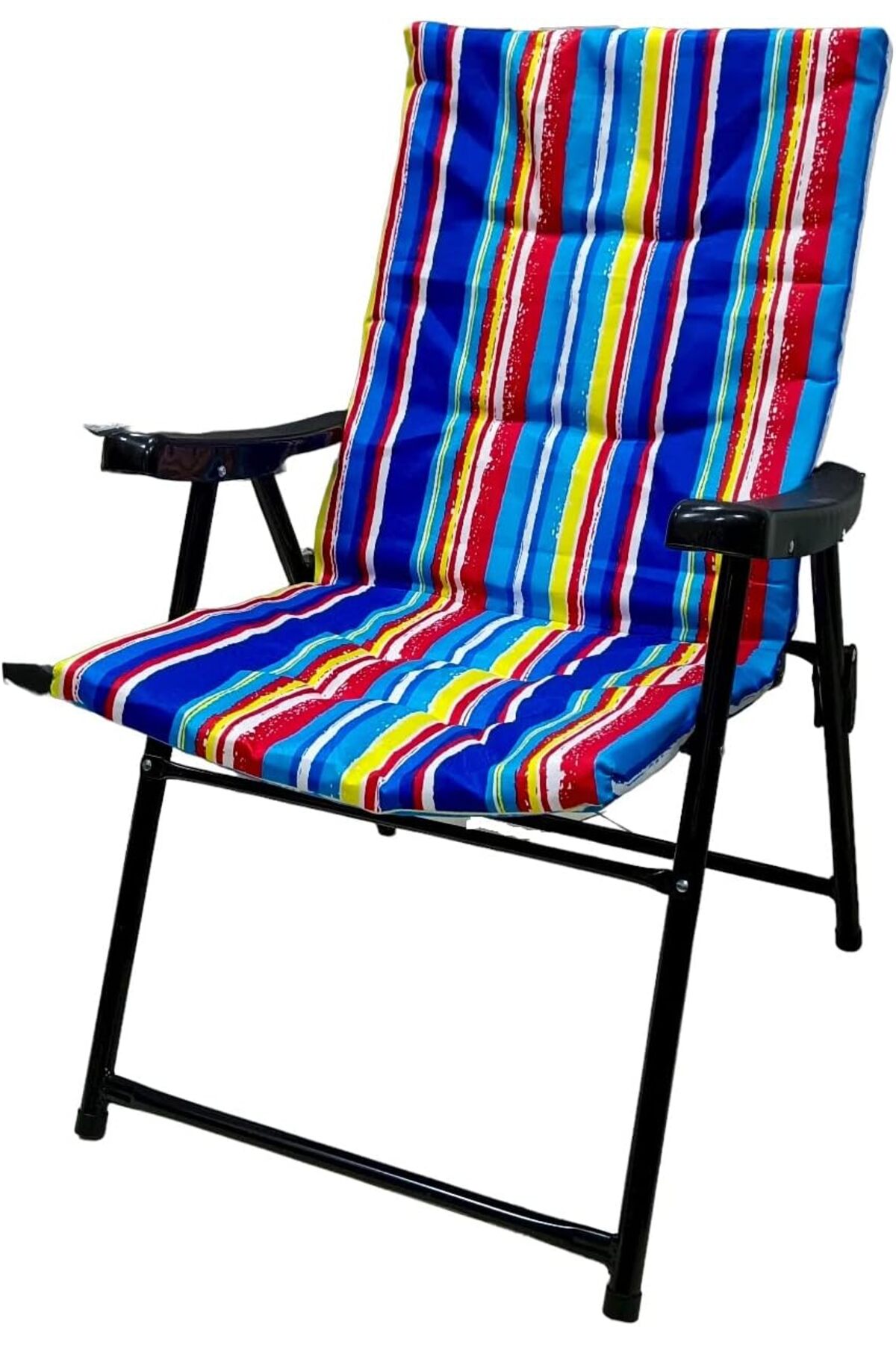 Foldable Camping Chair Cushion | Beach Chair Lightweight | Camping Chair with Cushion