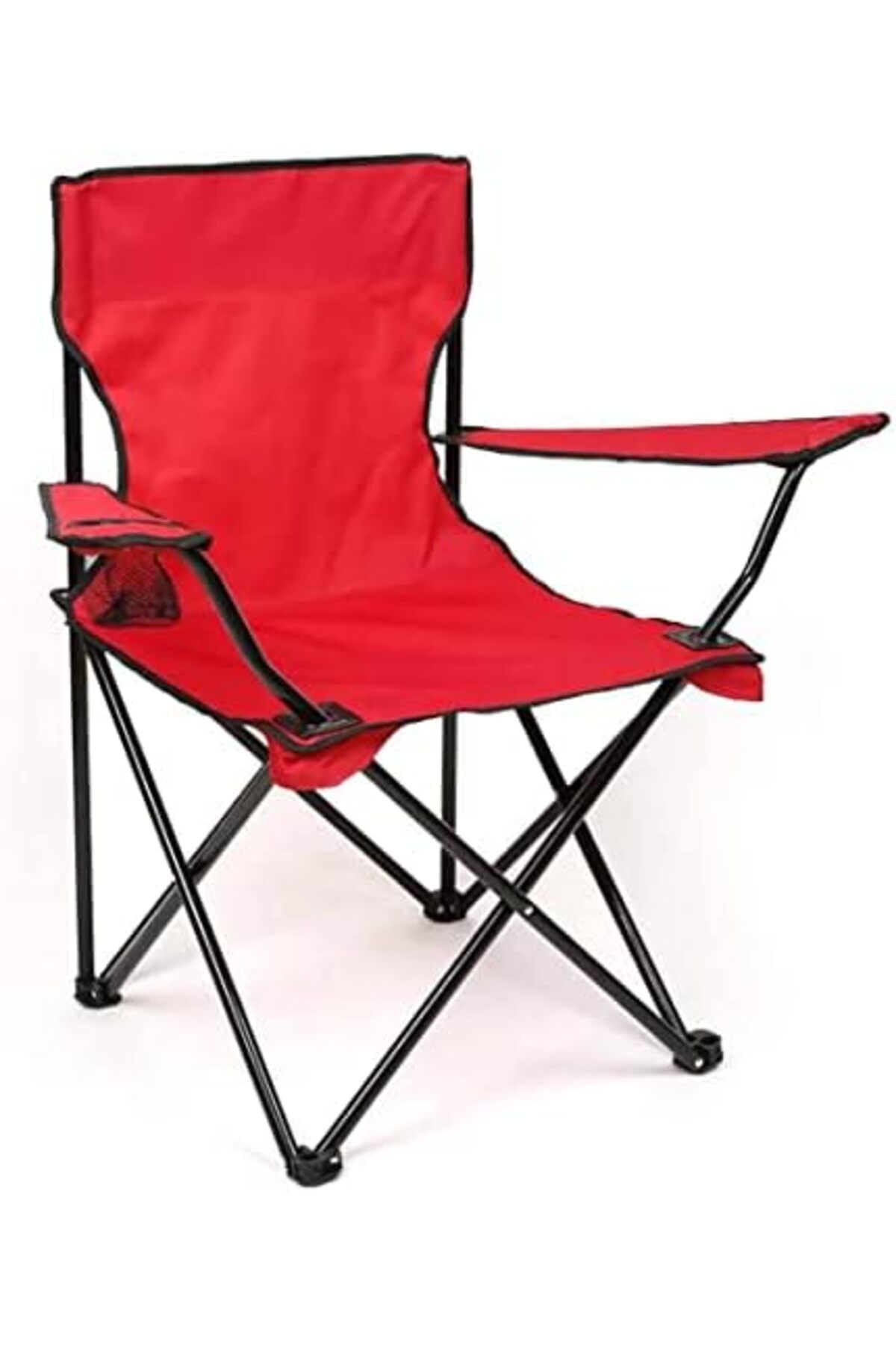 Alsaqer Foldable Camping Chair Heavy Duty/Picnic Chair/Out Door Hand Support with Cup Holde