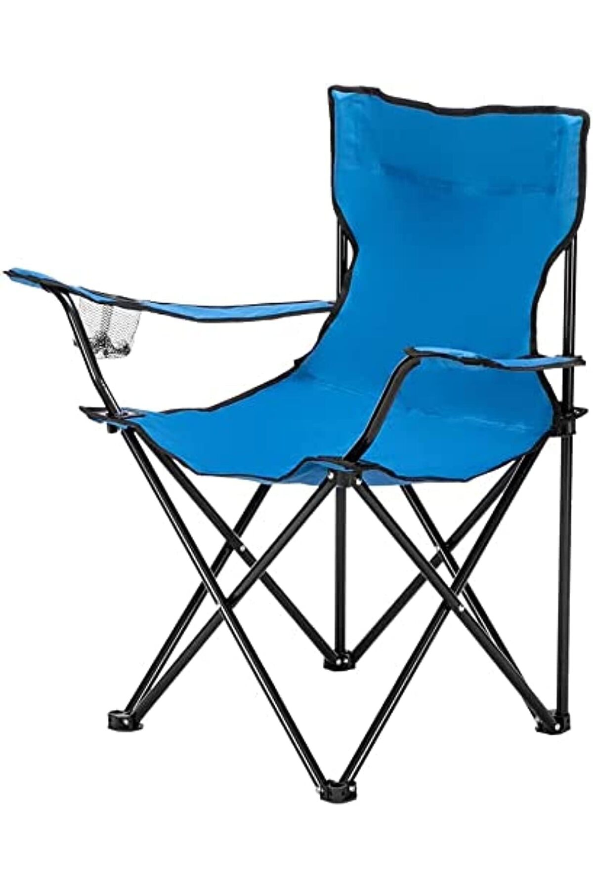 Alsaqer Foldable Camping Chair Heavy Duty/Picnic Chair/Outdoor Hand Support with Cup Holder