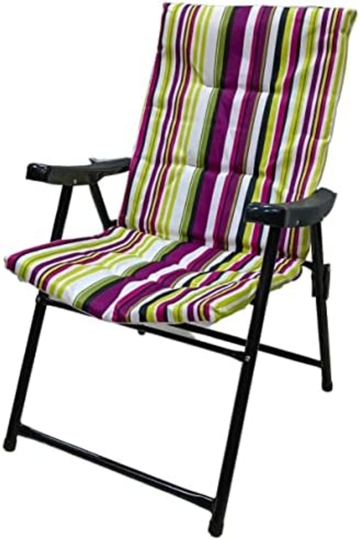 Foldable Camping Chair Cushion | Beach Chair Lightweight | Camping Chair With Cushion | Ara