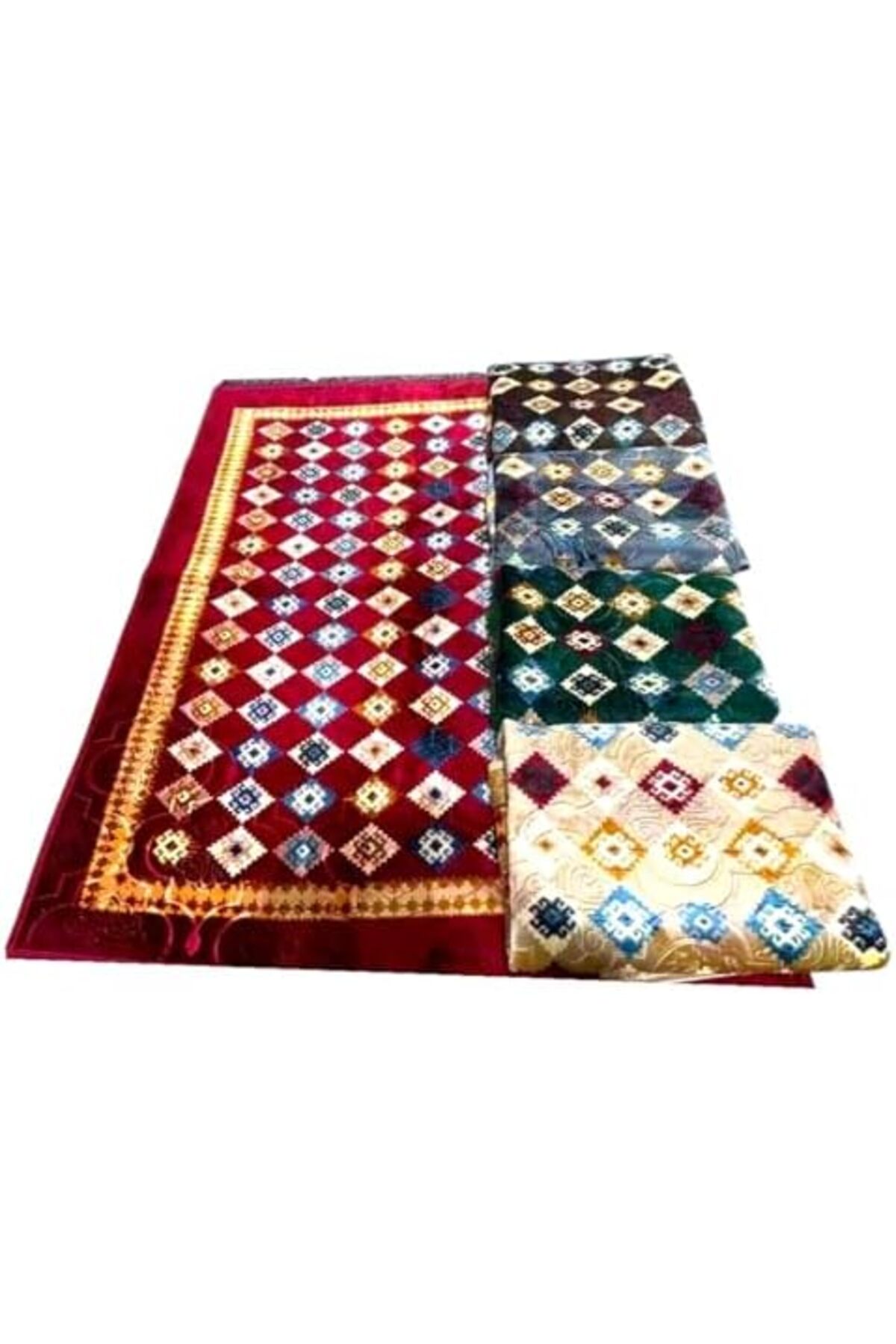 Premium Quality Velvet Soft Majlis Mat | Majlis Carpet (2x3 Mtr) Living Room Rug Cushion So