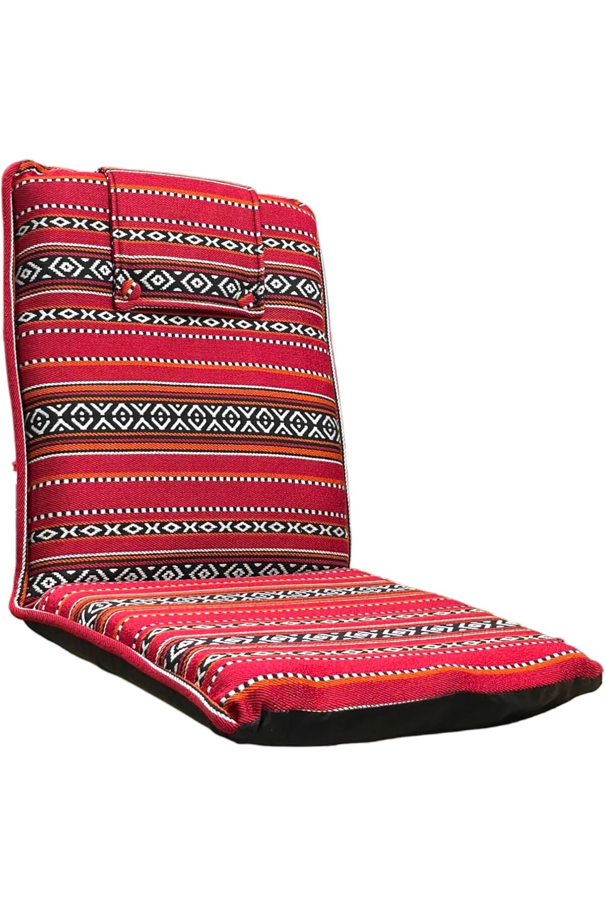 Arabic Majlis Camping Chair with Floor Adjustable Angles Padded | Lazy Chair | Foldable San