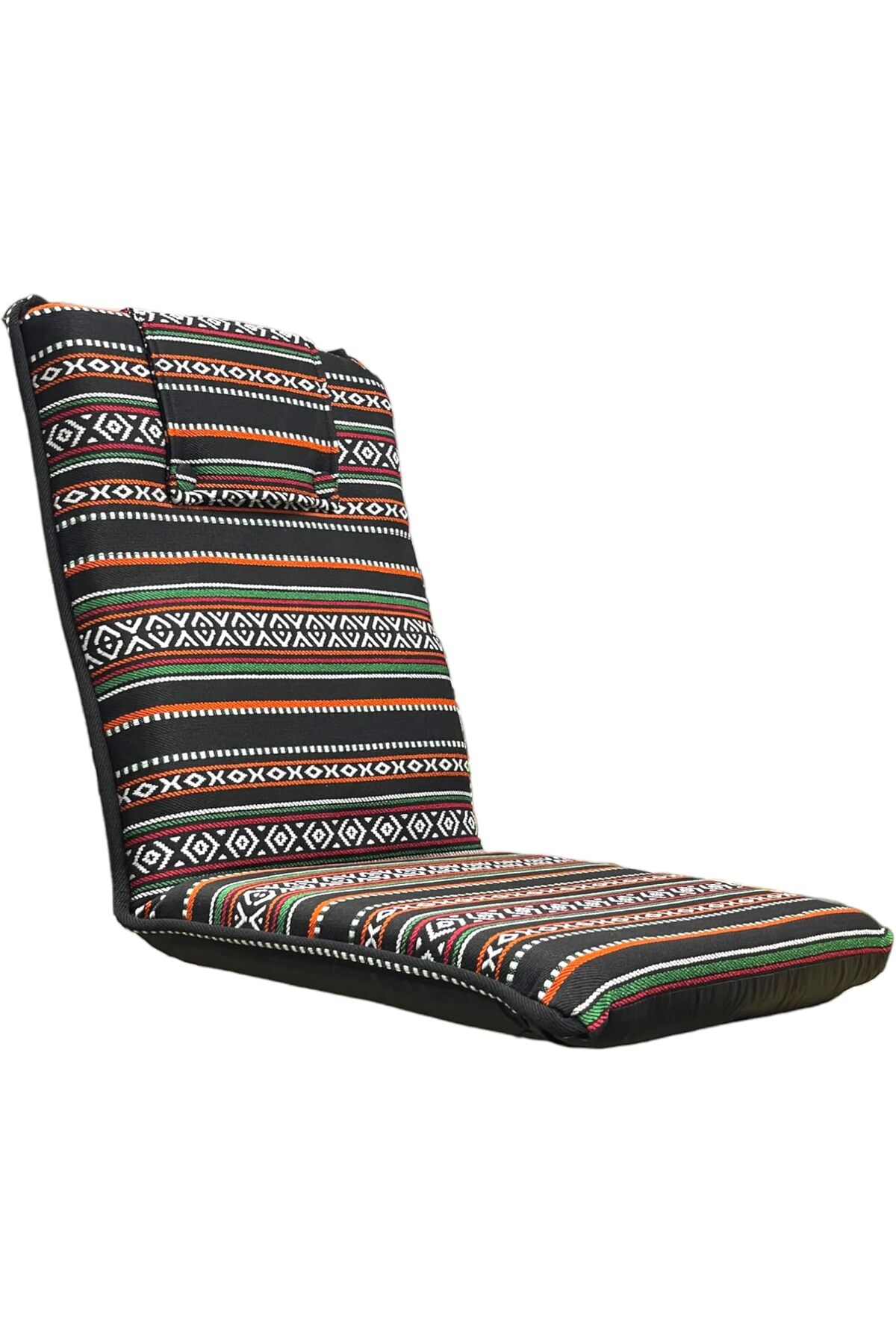 Arabic Majlis Camping Chair with Floor Adjustable Angles Padded | Lazy Chair | Foldable San