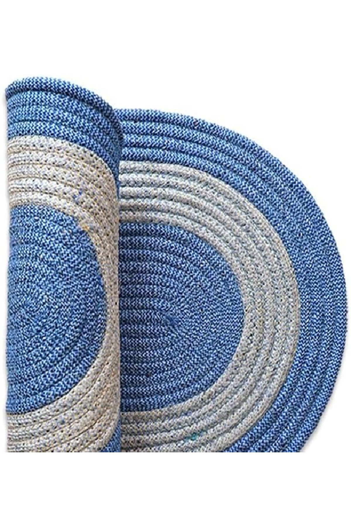 Premium Heavy-Duty Oval Door Mat 50x80cm | Padded Nylon Mat | Assorted Stylish Designs