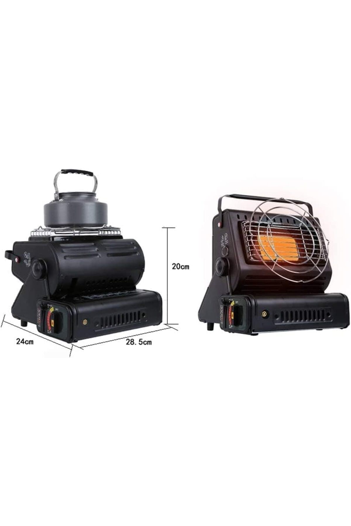 Butane Camping Stove with Tent Heater Portable Butane Gas Heater